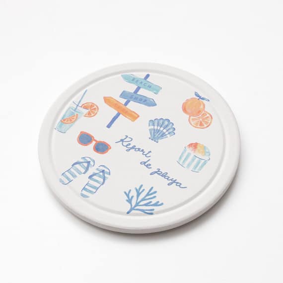 吸水セラミックコースター(CSU 2P QA26) 5枚目画像