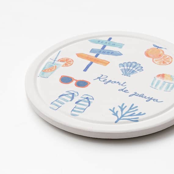 吸水セラミックコースター(CSU 2P QA26) 6枚目画像