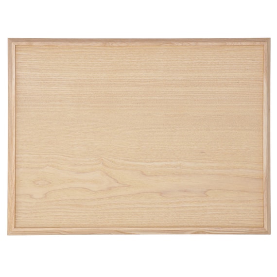 枠付きすべりにくい木製トレー 4枚セット (4030) 10枚目画像