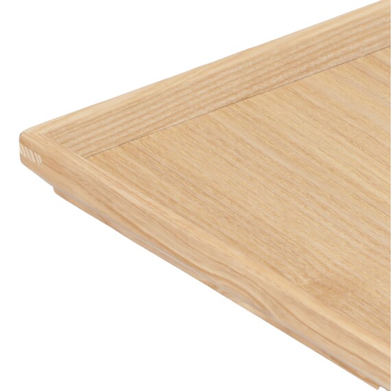 枠付きすべりにくい木製トレー 6枚セット (4030) 12枚目画像