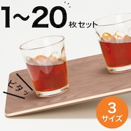 すべりにくい木製トレー