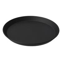レンジでも器が熱くなりにくい樹脂食器 プレート 18cm (SG01 ブラック)