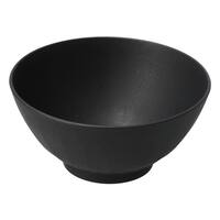 レンジでも器が熱くなりにくい樹脂食器 飯碗 (SG01 ブラック)