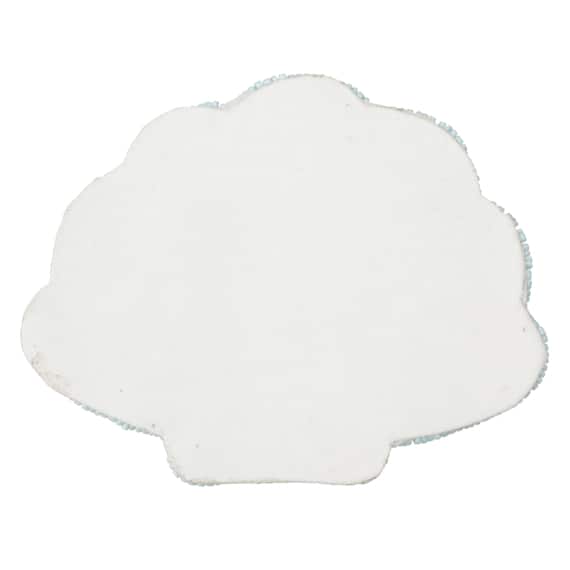 ビーズコースター(シェルガタ ブルー NG04) 2枚目画像