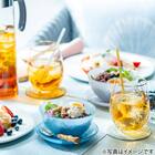 ミルクガラス風プレート(14cm ブルー NR04) 4枚目画像