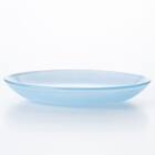 ミルクガラス風プレート(14cm ブルー NR04) 5枚目画像