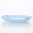 ミルクガラス風プレート(14cm ブルー NR04) 5枚目画像