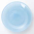 ミルクガラス風プレート(14cm ブルー NR04) 6枚目画像