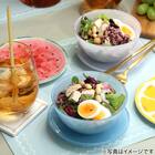 ミルクガラス風ボウル(13cm ブルー NR04) 3枚目画像