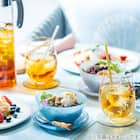 ミルクガラス風ボウル(13cm ブルー NR04) 4枚目画像