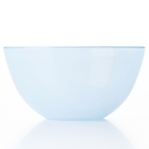 ミルクガラス風ボウル(13cm ブルー NR04) 5枚目画像