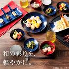 超軽量 長角皿 (窯変紺) 8枚目画像