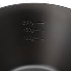 マジかる撥水 水切り切立飯碗(ブラック) 5枚目画像