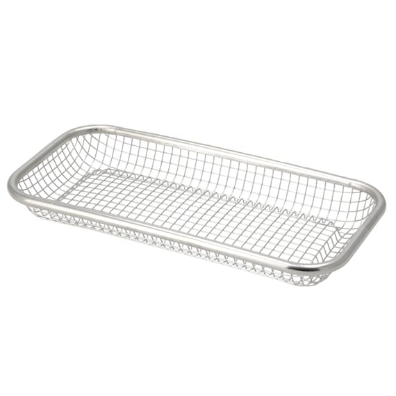 お皿のための角型ザル (24×12cm) 1枚目画像