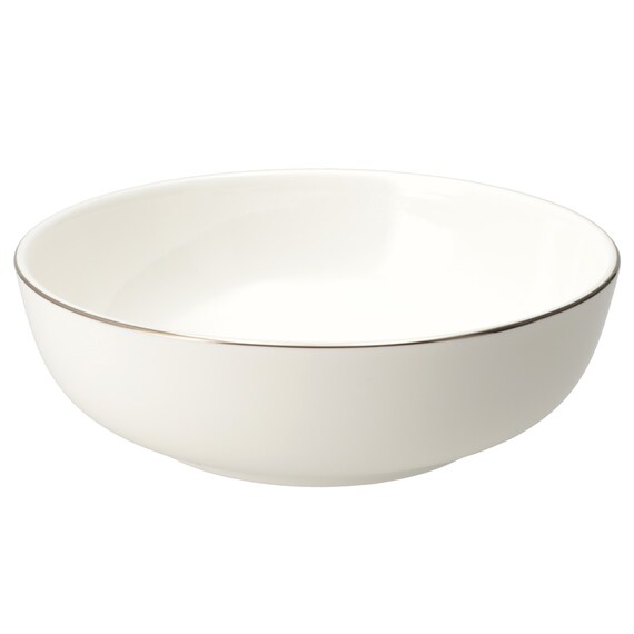 ボーンチャイナ ラウンドボウル 15cm(シルバーライン BC014) 1枚目画像