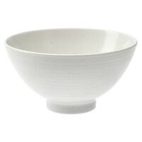 軽量飯碗 千段 (ホワイト)