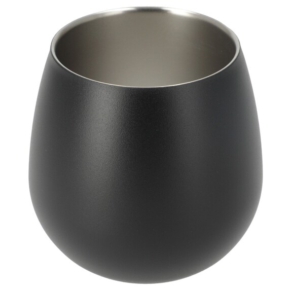 まあるいステンレスタンブラー(250ml ブラック) 1枚目画像