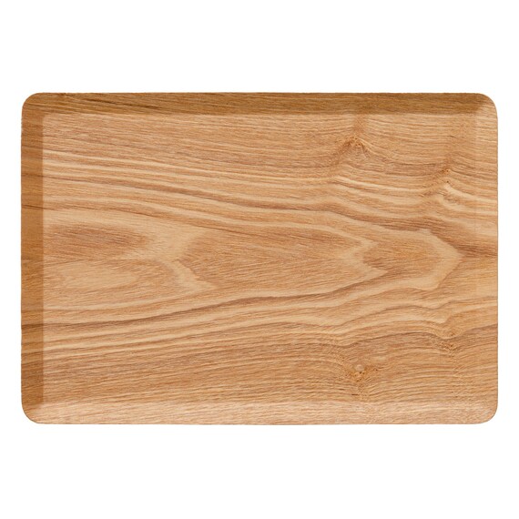 すべりにくい木製トレー(S ライトブラウン OB002) 1枚目画像