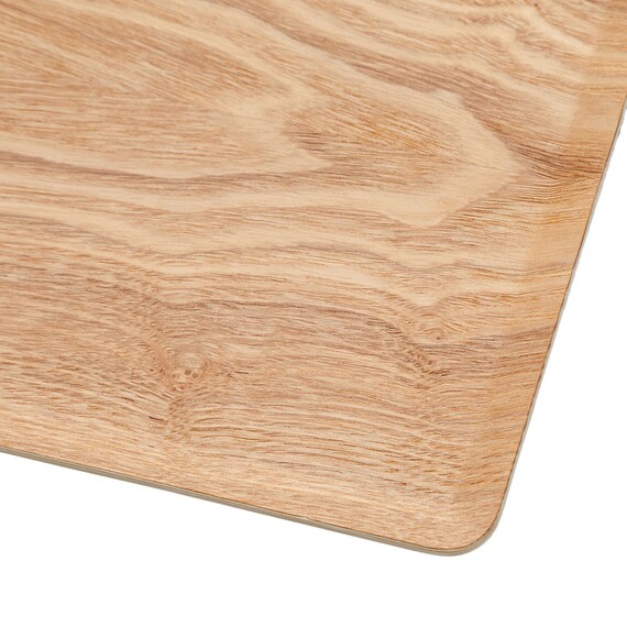 すべりにくい木製トレー(S ライトブラウン OB002) 4枚目画像