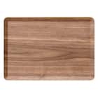 すべりにくい木製トレー(S ダークブラウン OB003) 1枚目画像