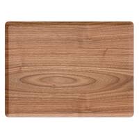 すべりにくい木製トレー(L ダークブラウン OB003)