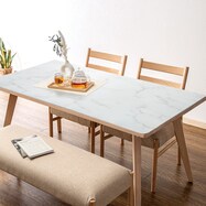 ずれにくい大理石風テーブルマット