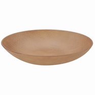 両面撥水オーバルボウル(木製風)