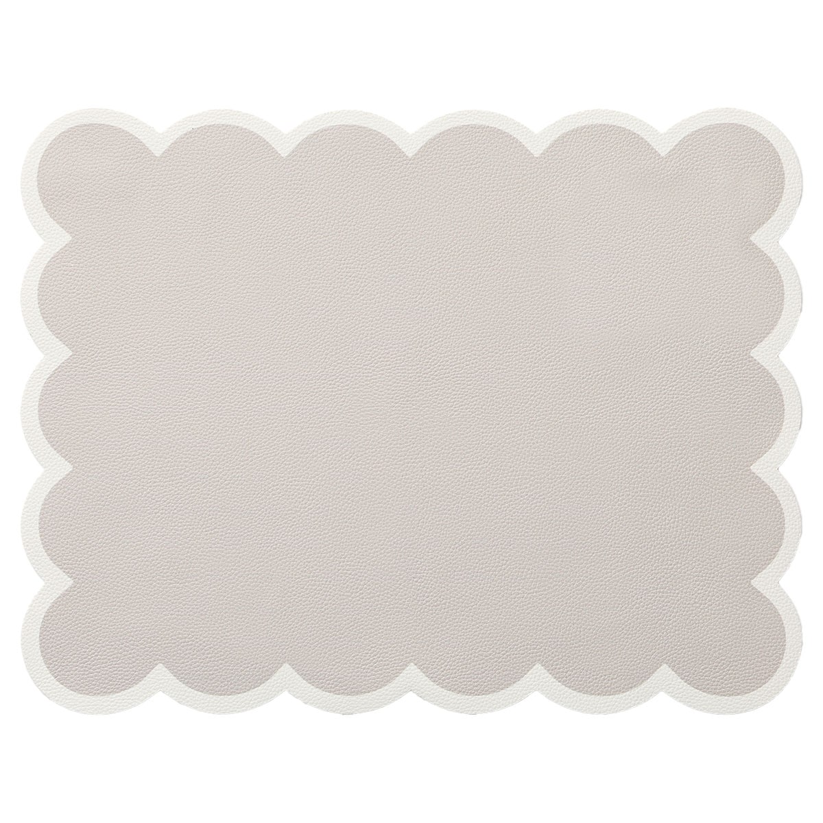 PVCランチョンマット(スカラップ モカ TF510) | ニトリネット【公式