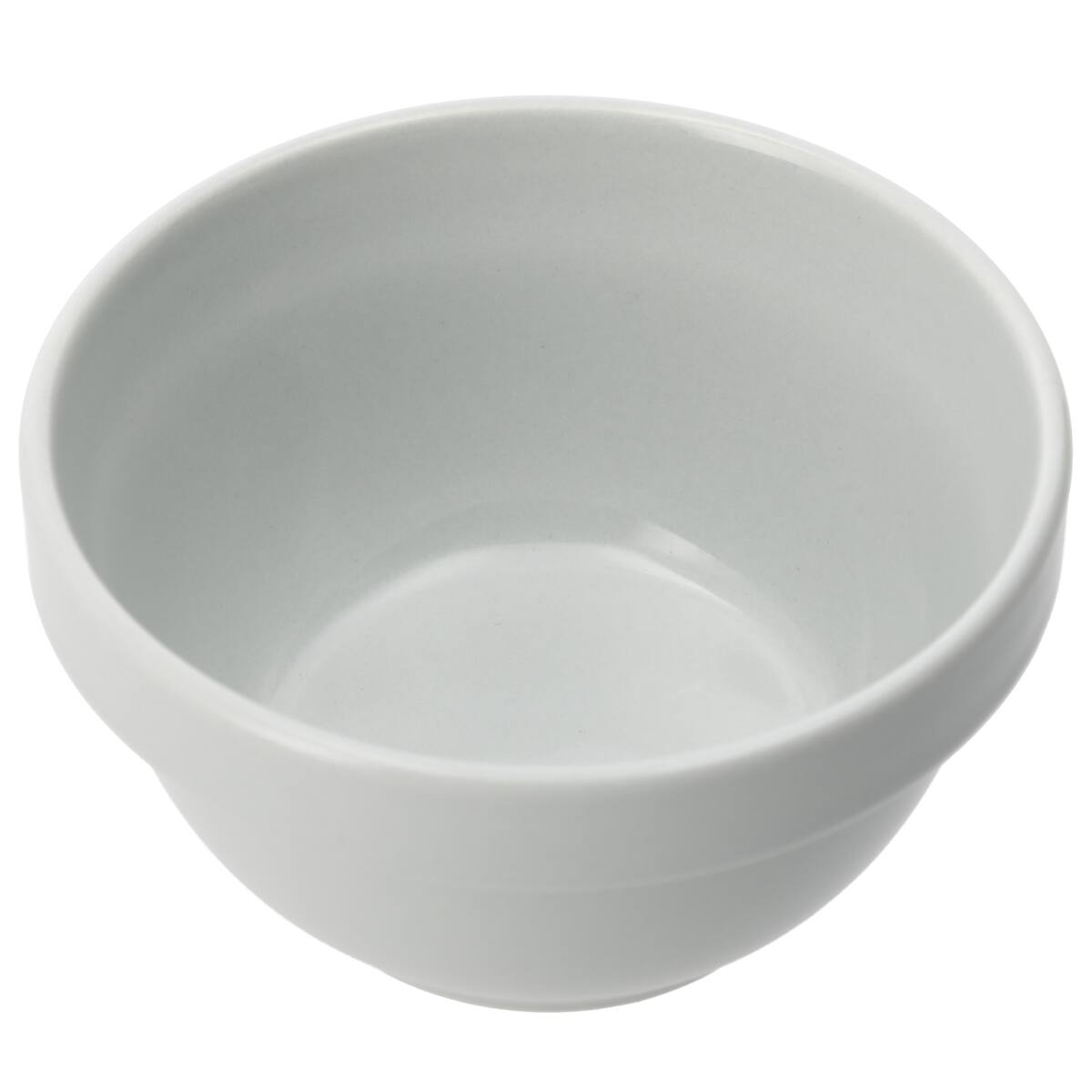 綺麗にスタッキングできるボウル 9cm(DAY Value ライトグレー 25WG
