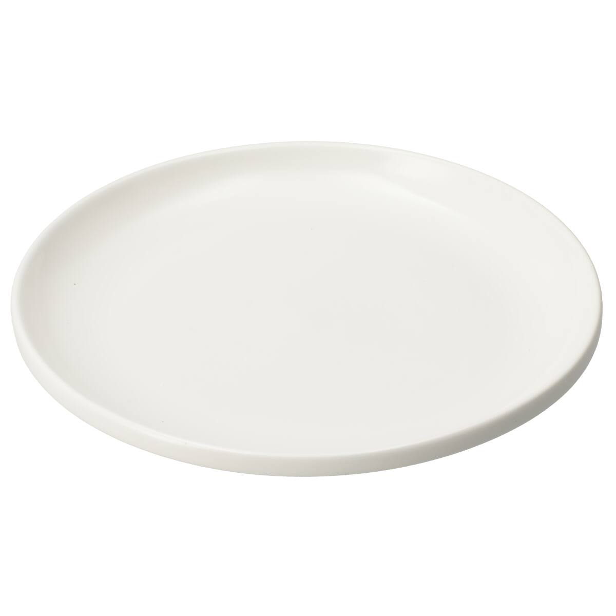 綺麗にスタッキングできるお皿 15cm(DAY Value ホワイト 25WG