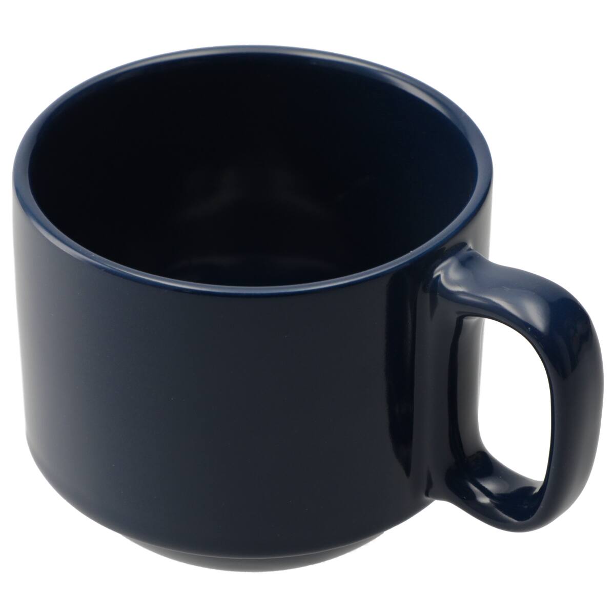 綺麗にスタッキングできるマグ(DAY Value ネイビー 25WG) | ニトリ