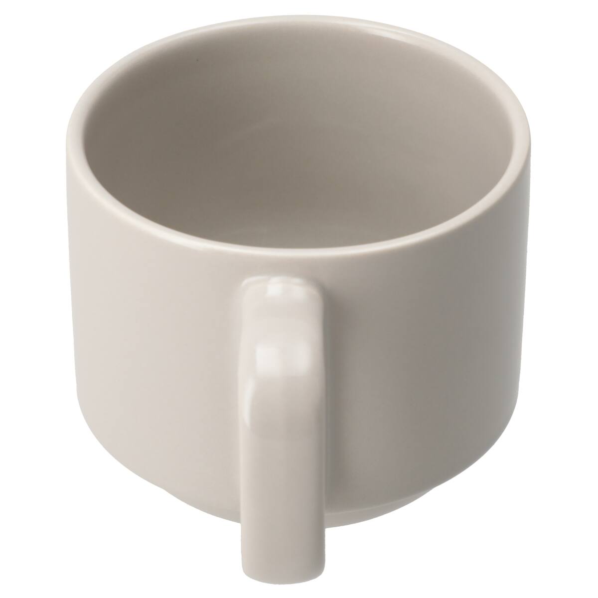 綺麗にスタッキングできるマグ(DAY Value モカ 25WG) | ニトリネット