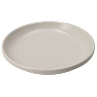 綺麗にスタッキングできるお皿 15cm(DAY Value モカ 25WG)
