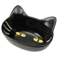 デコネコ ミニボウル(ブラック DS509)