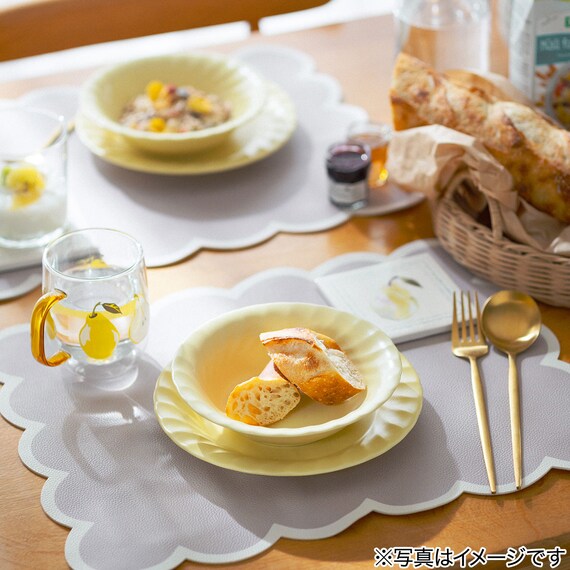 ネジリプレート(19.5cmイエロー DI602) 2枚目画像