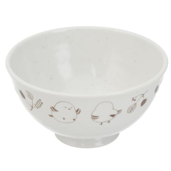 飯椀(シマエナガ メシワンカルエクレデコ L DI508) 2枚目画像