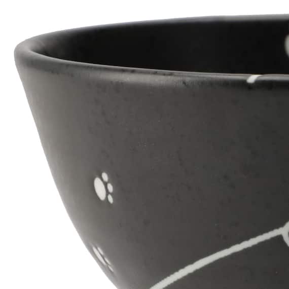 デコネコ食器5点セット カルエクレデコ(ブラック DI508) 7枚目画像