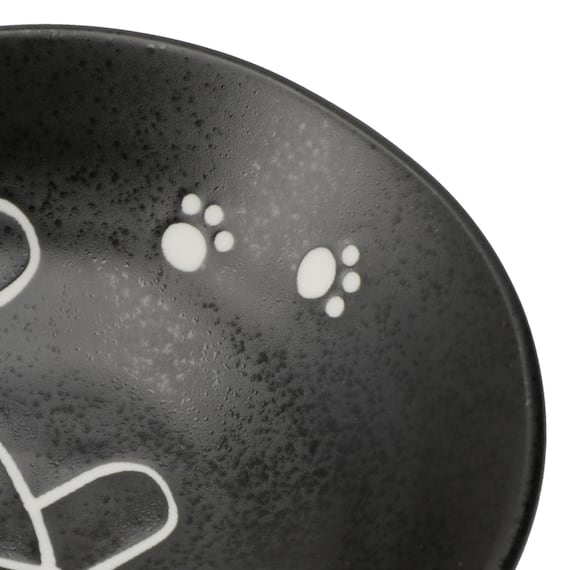 デコネコ食器5点セット カルエクレデコ(ブラック DI508) 17枚目画像