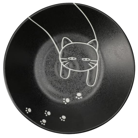 デコネコ食器5点セット カルエクレデコ(ブラック DI508) 25枚目画像