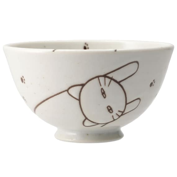 デコネコ食器5点セット カルエクレデコ(ホワイト DI508) 5枚目画像