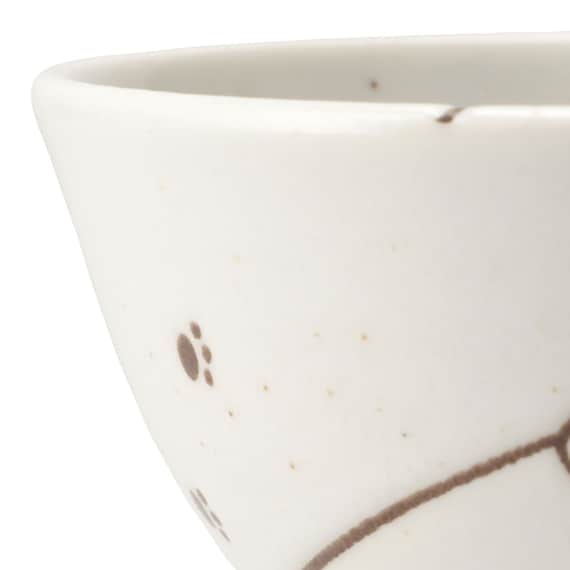 デコネコ食器5点セット カルエクレデコ(ホワイト DI508) 7枚目画像