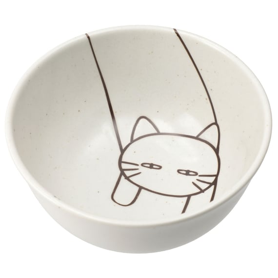 デコネコ食器5点セット カルエクレデコ(ホワイト DI508) 8枚目画像