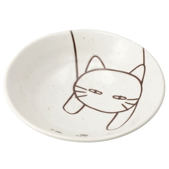 デコネコ食器5点セット カルエクレデコ(ホワイト DI508) 14枚目画像