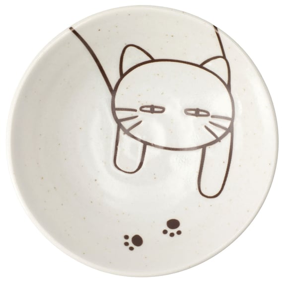 デコネコ食器5点セット カルエクレデコ(ホワイト DI508) 15枚目画像