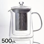 ダブルウォールティーポット 500mL(WS25)