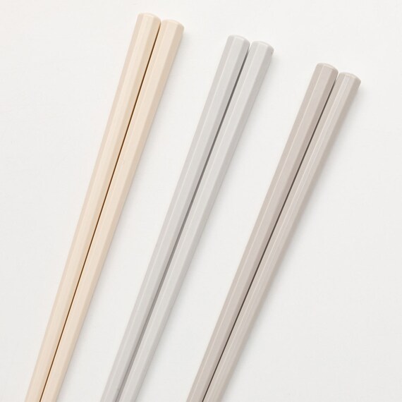 使いやすい 耐熱八角箸 ベーシックカラー 3膳セット(BS 3P) 5枚目画像