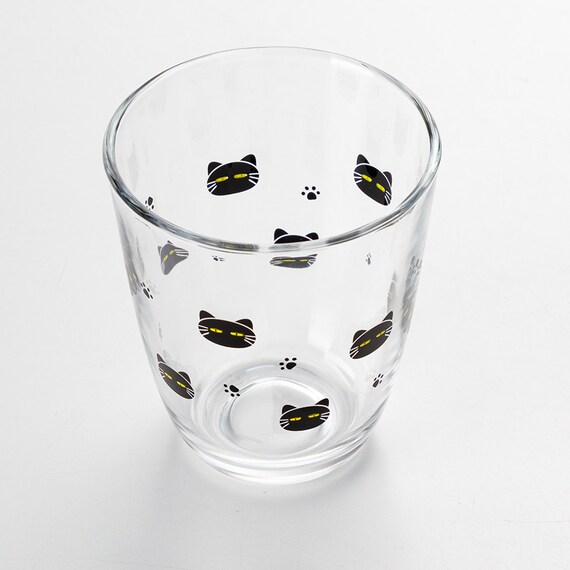 ガラスタンブラー(デコネコ GM016) 3点セット 2枚目画像