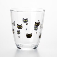 ガラスタンブラー(デコネコ GM016)