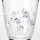 ガラスタンブラー(シマエナガ GM017) 3点セット 4枚目画像