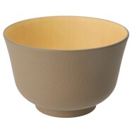 木目羽反 大椀(ブラウン)